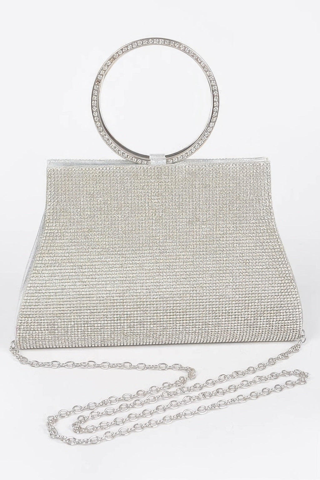 Rhinestone Top Handle Bag - Robbi & Angel