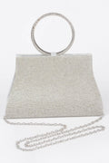 Rhinestone Top Handle Bag - Robbi & Angel