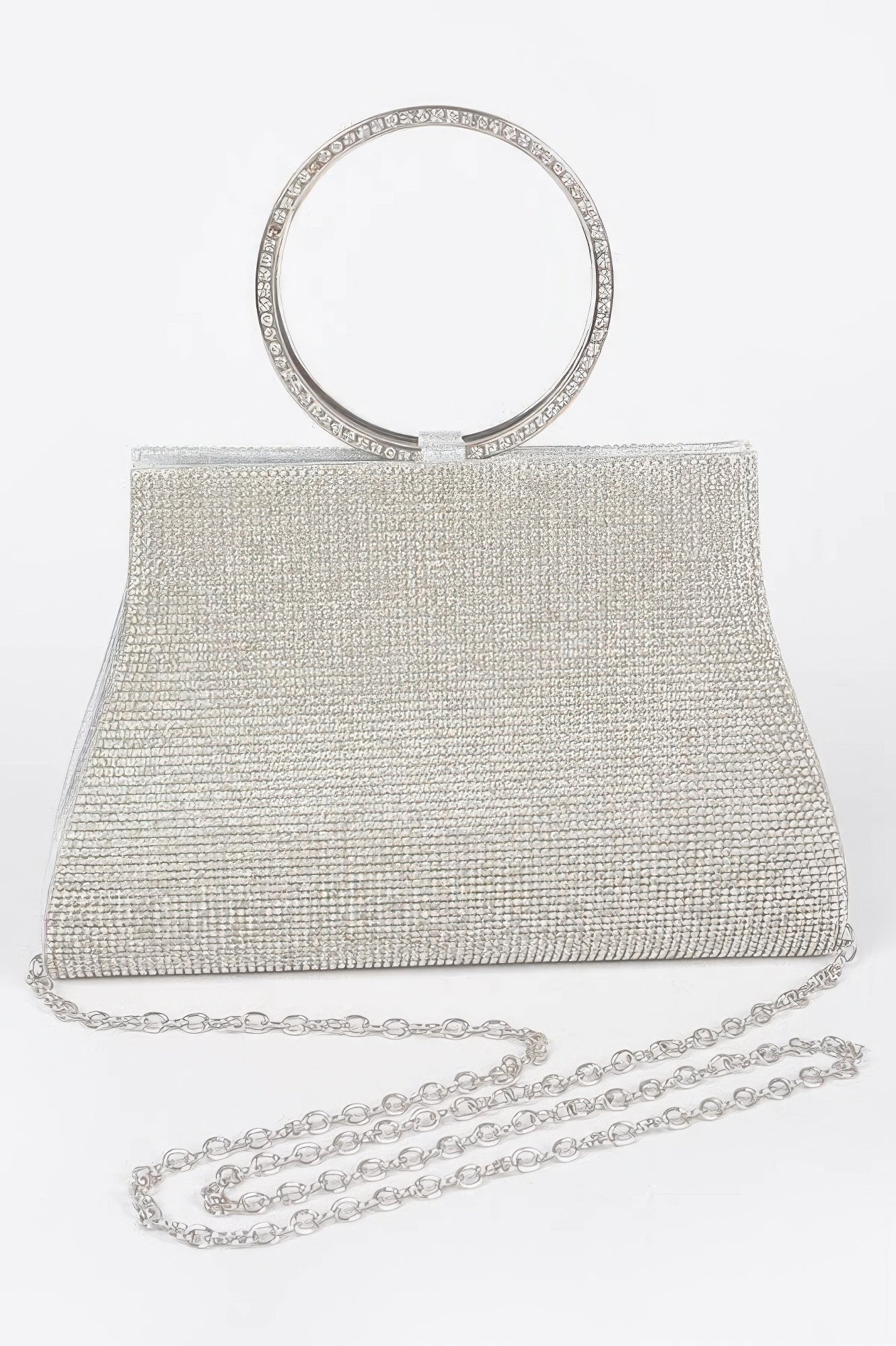 Rhinestone Top Handle Bag - Robbi & Angel