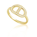 Rosie CZ Signet Ring - Robbi & Angel