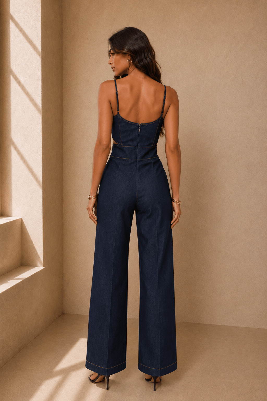 Sami U-Neck Statement Jumpsuit - Robbi & Angel