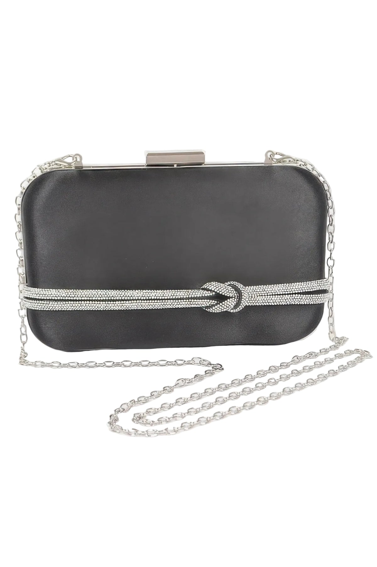 Satin Frame Party Clutch - Robbi & Angel