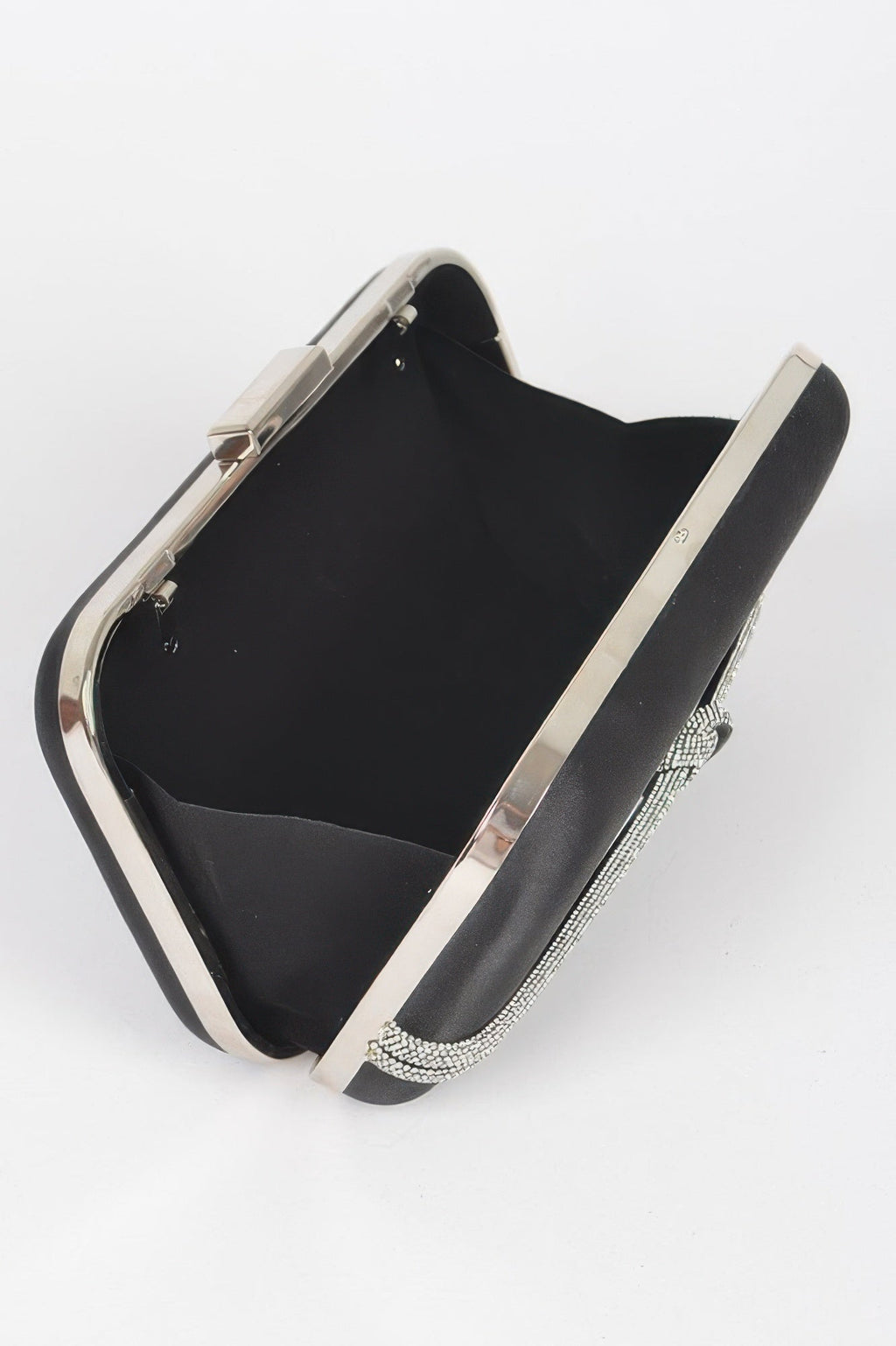 Satin Frame Party Clutch - Robbi & Angel