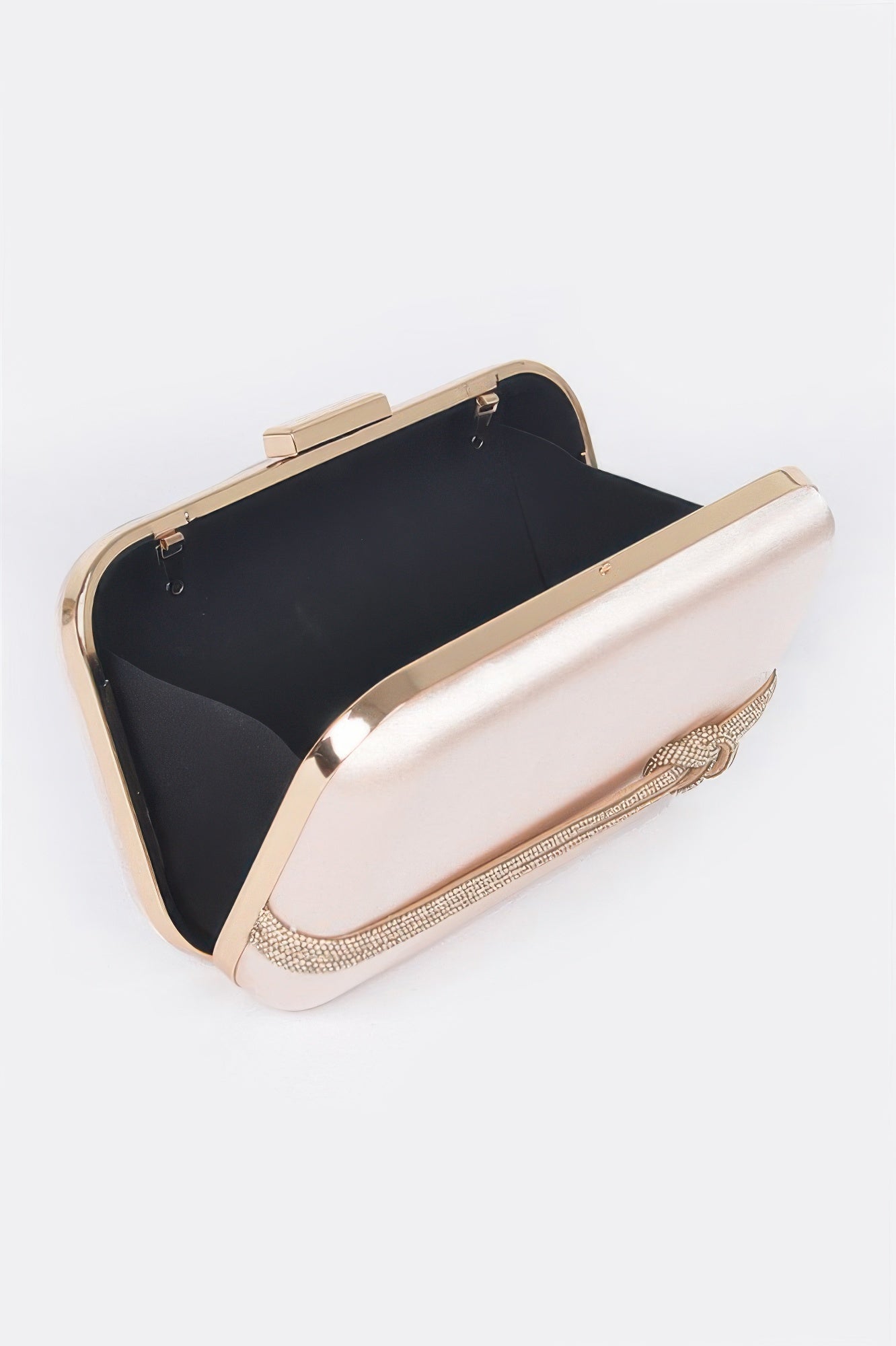 Satin Frame Party Clutch - Robbi & Angel