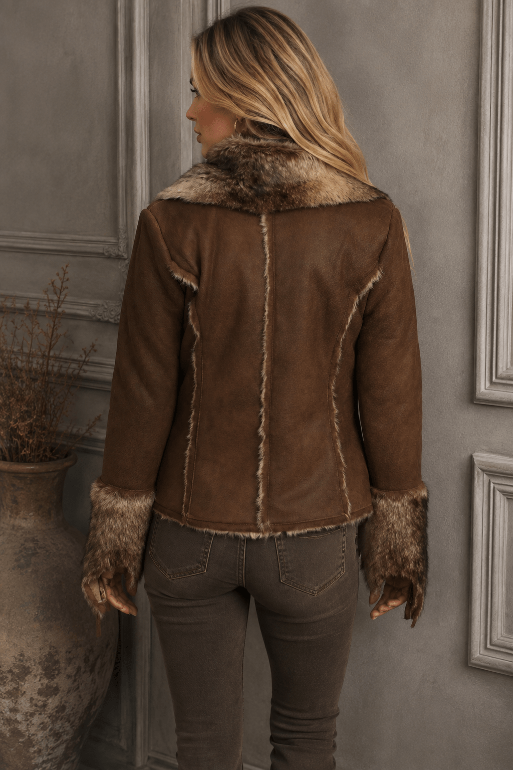 Scully Wilderness Calls Faux Suede & Leather Jacket - Robbi & Angel