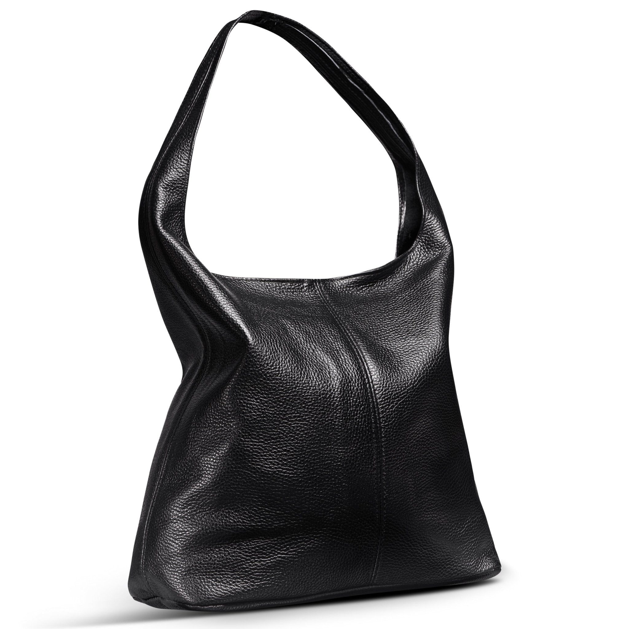 Siena Italian Full-Grain Leather Hobo Bag - Robbi & Angel