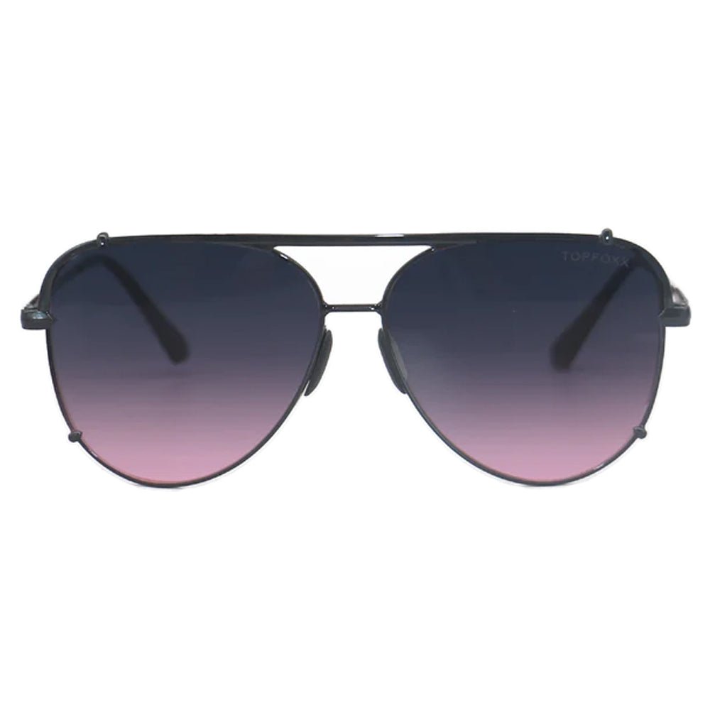 Smaller Cristina - Tangle Free - Faded Purple & Pink Aviator Sunglasses - Robbi & Angel