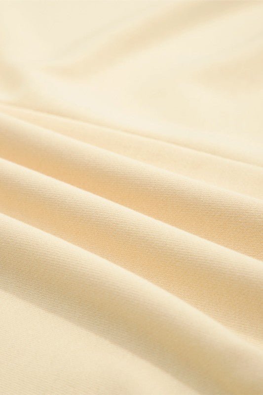 Solid Faux Layered Patchwork Crewneck Sweatshirt - Robbi & Angel