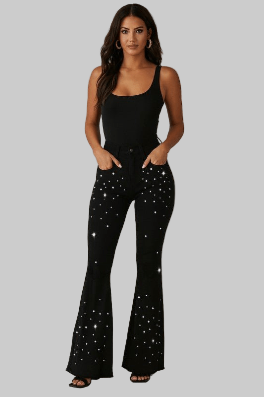Starlit Glam Bell Bottom Jeans - Robbi & Angel