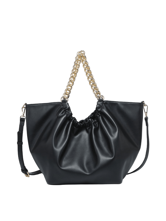 Stassi Slouchy Satchel w/ Chain - Robbi & Angel