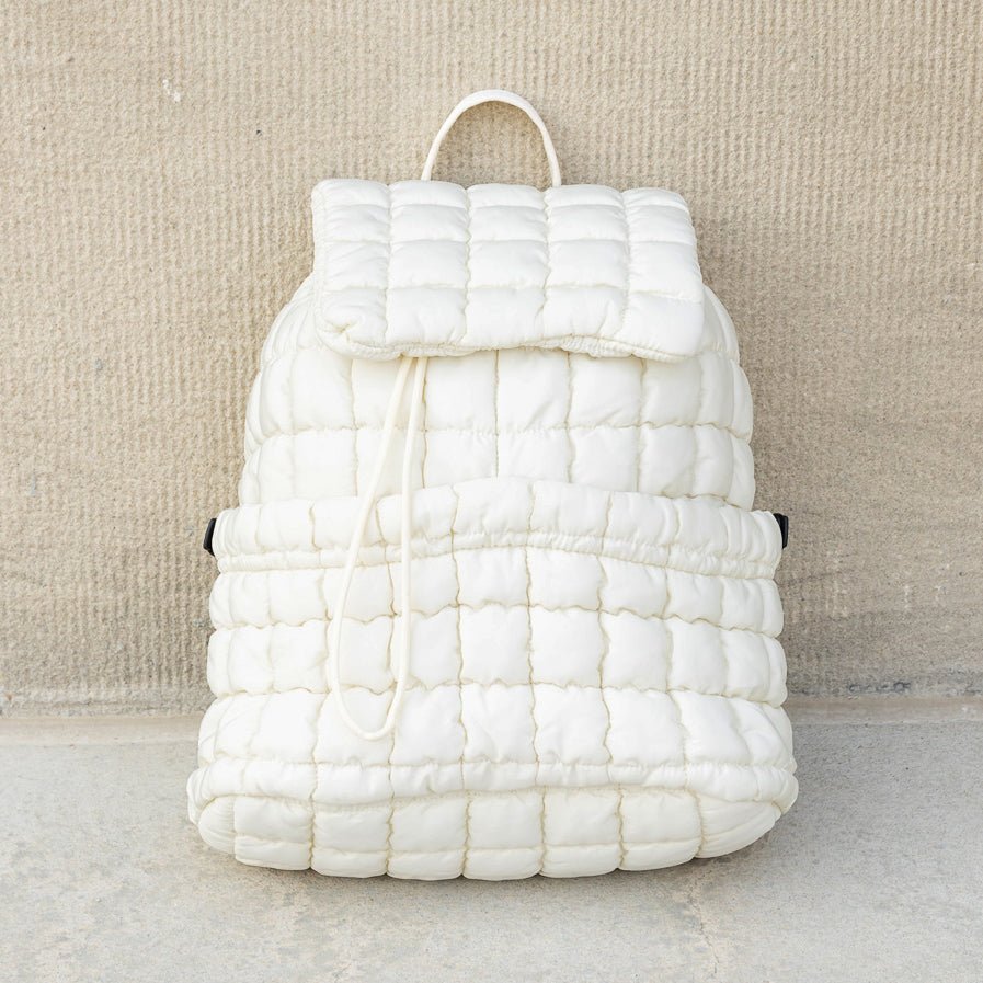 Stevie Quilted Puffer Backpack - Robbi & Angel