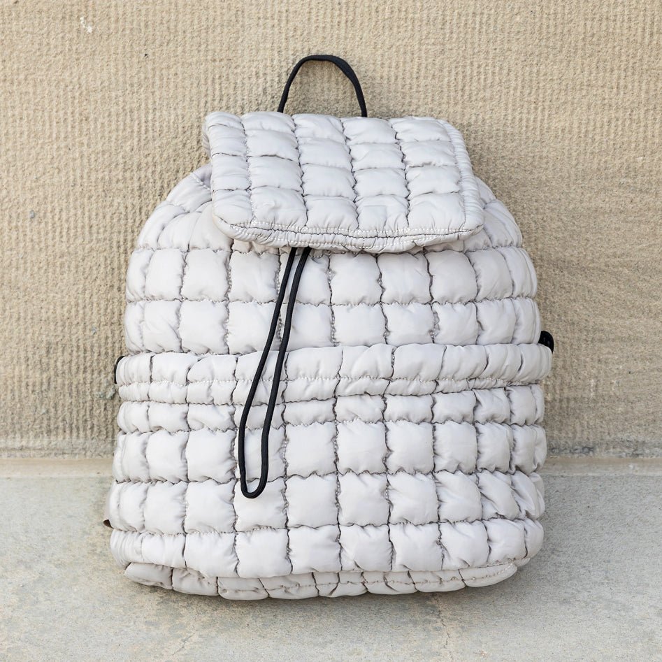 Stevie Quilted Puffer Backpack - Robbi & Angel