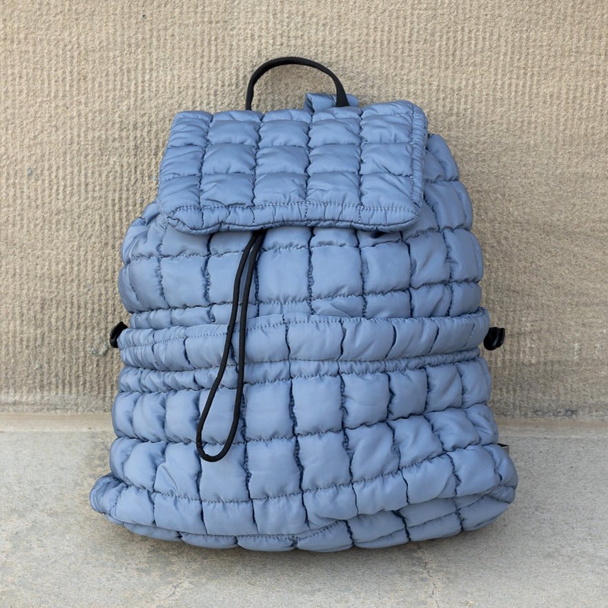 Stevie Quilted Puffer Backpack - Robbi & Angel