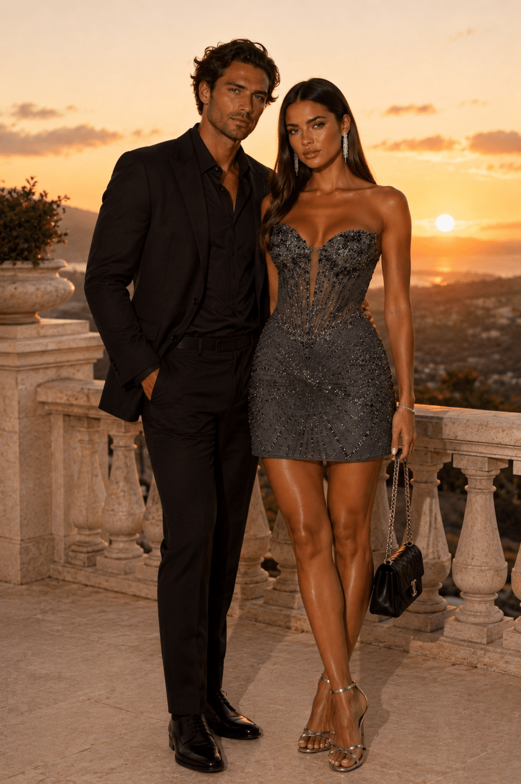 Strapless Sculpted Sweetheart Fitted Mini Dress - Robbi & Angel