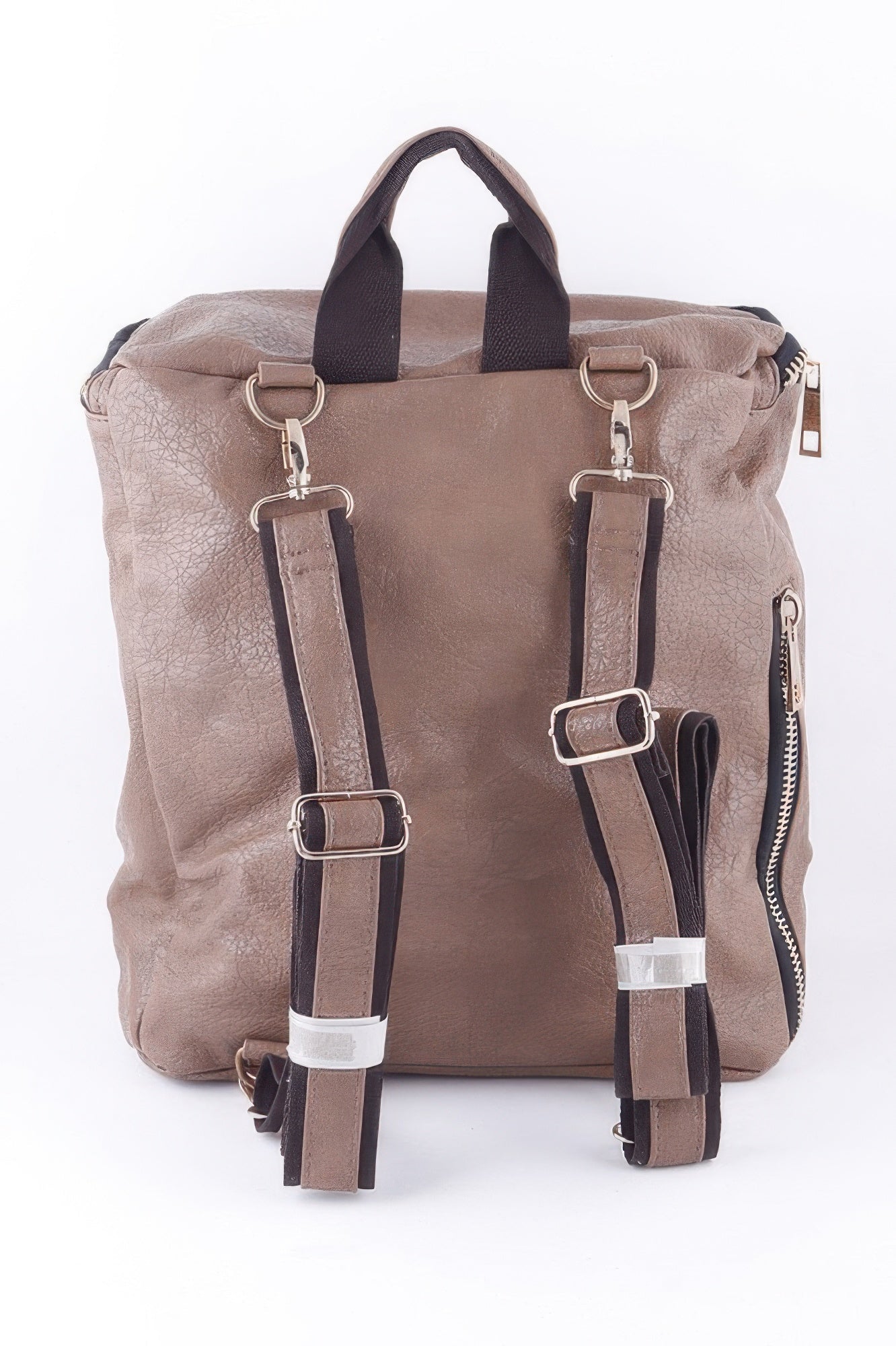 Studded Faux Leather Backpack - Robbi & Angel