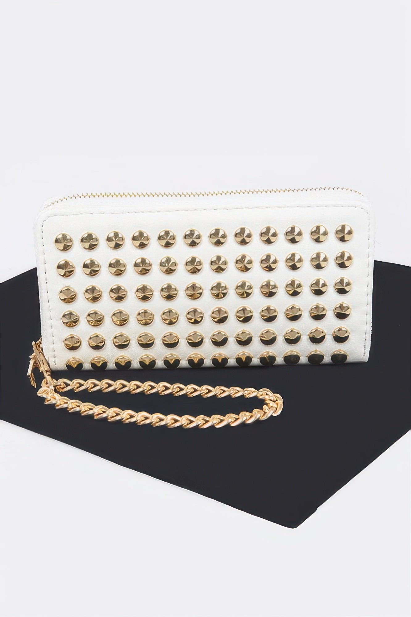 Studded Wallet With Chain - Robbi & Angel