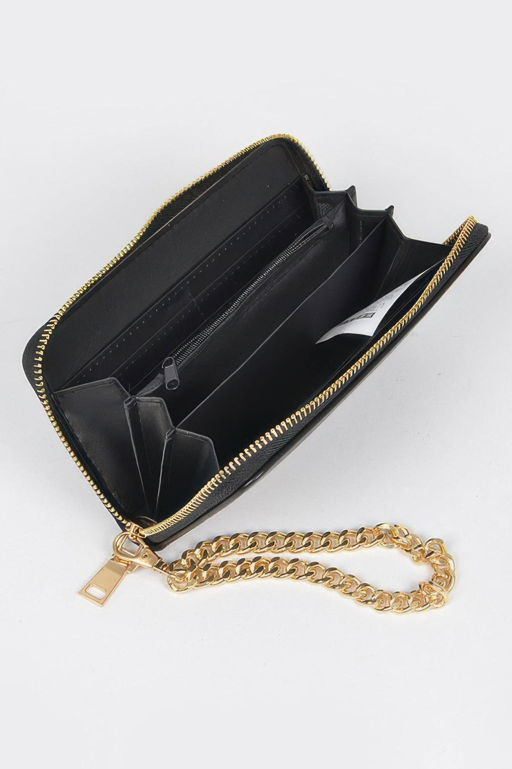 Studded Wallet With Chain - Robbi & Angel
