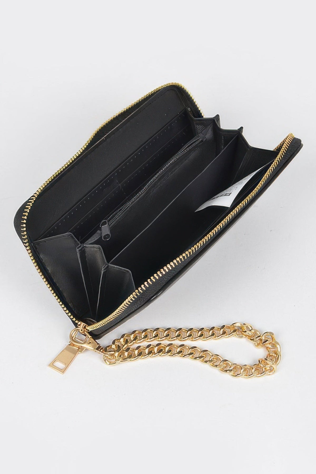 Studded Wallet With Chain - Robbi & Angel