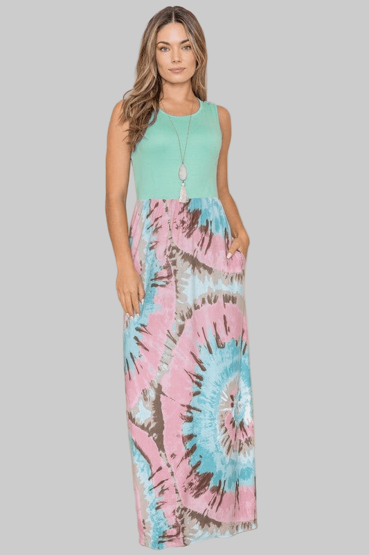 Summer Sleeveless Maxi TankDress - Robbi & Angel