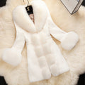 Tammy Long Oversized Faux Fur With Collar - Robbi & Angel