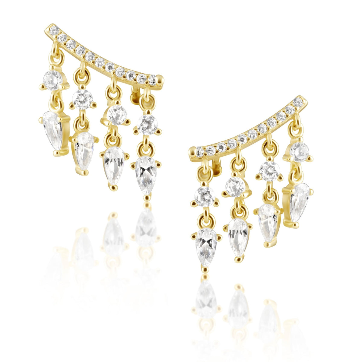 Tessa Cz Studs - Robbi & Angel