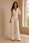 Thalia Slim Fit Straight Leg Jumpsuit - Robbi & Angel