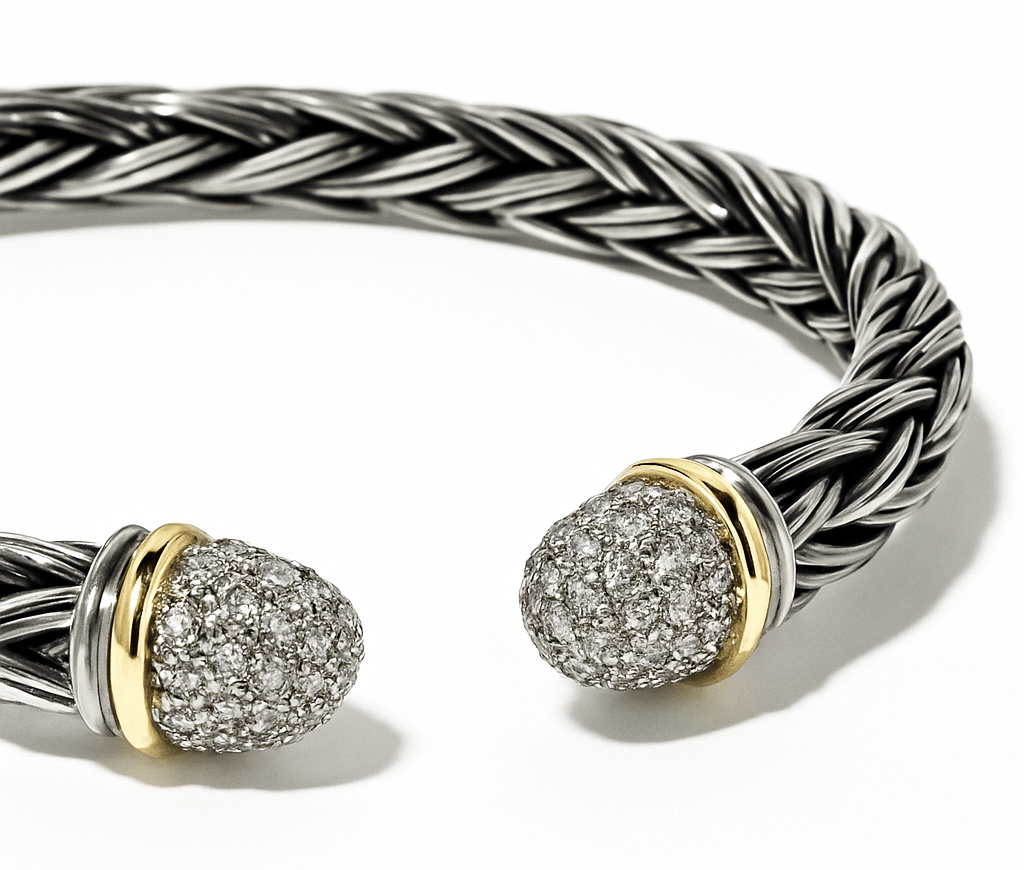 The Bianca Luxe Twist Cuff - Robbi & Angel
