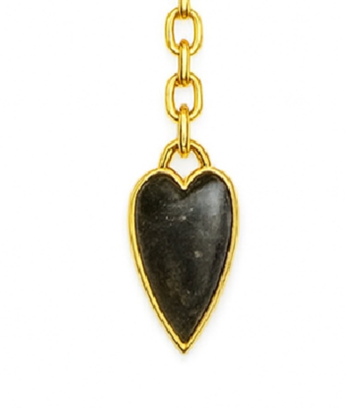 The Kristana: Modern Heart Lariat Chain - Robbi & Angel