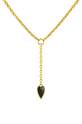 The Kristana: Modern Heart Lariat Chain - Robbi & Angel