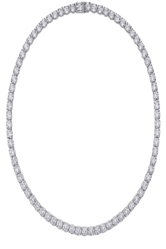 The Rachel: Tennis Statement Necklace - Robbi & Angel