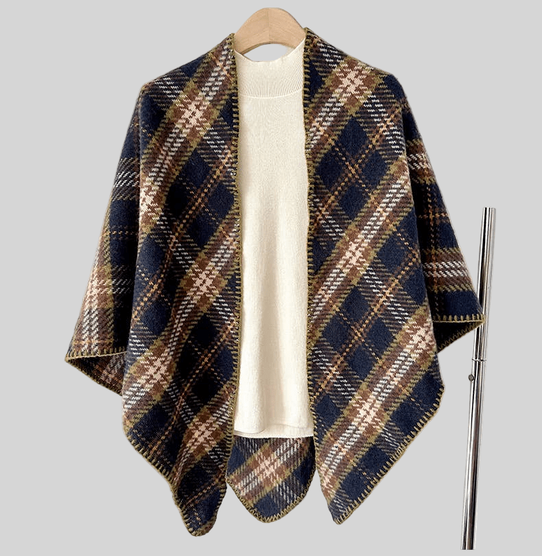 Triangle Plaid Scarf - Robbi & Angel