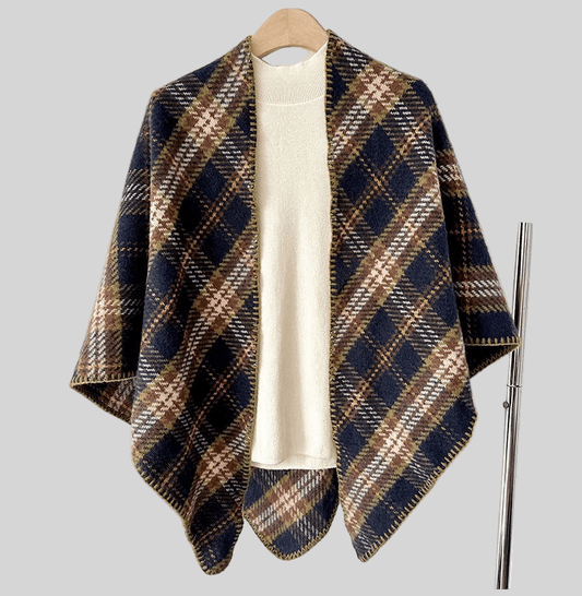 Triangle Plaid Scarf - Robbi & Angel