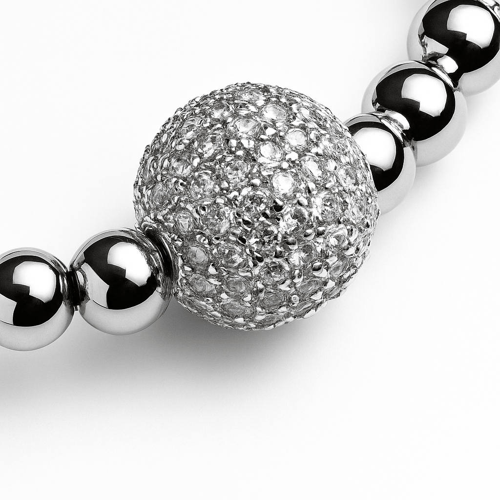 Valentina Pave Bead Bracelet - Robbi & Angel