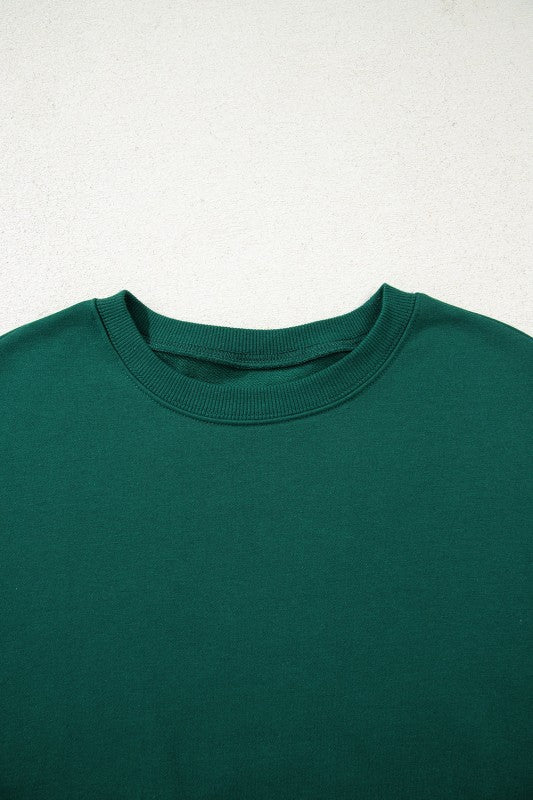 Varsity Stripe Sweatshirt and Short Set - Robbi & Angel