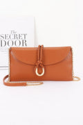 Vegan Leather Envelope Clutch Bag - Robbi & Angel