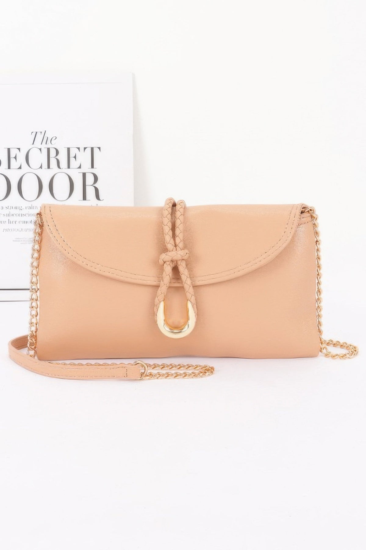 Vegan Leather Envelope Clutch Bag - Robbi & Angel