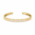 Violetta Crystal Ribbed Cuff - Robbi & Angel