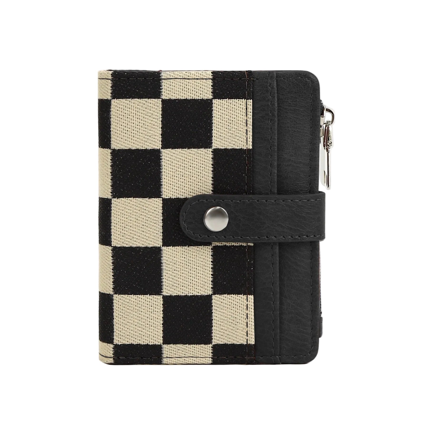 Wilma Mixed Media Fold-Over Wallet - Robbi & Angel