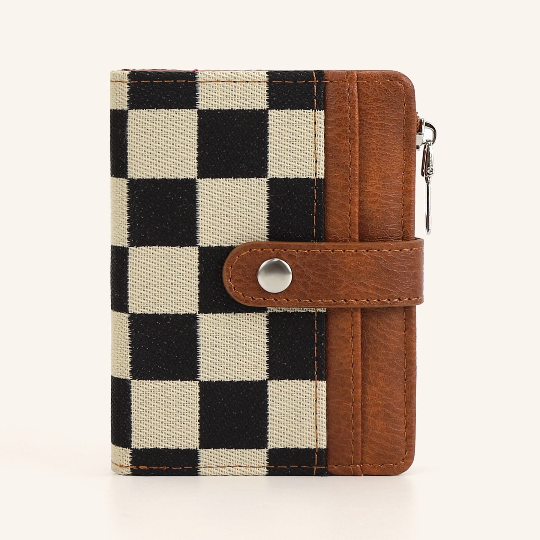 Wilma Mixed Media Fold-Over Wallet - Robbi & Angel