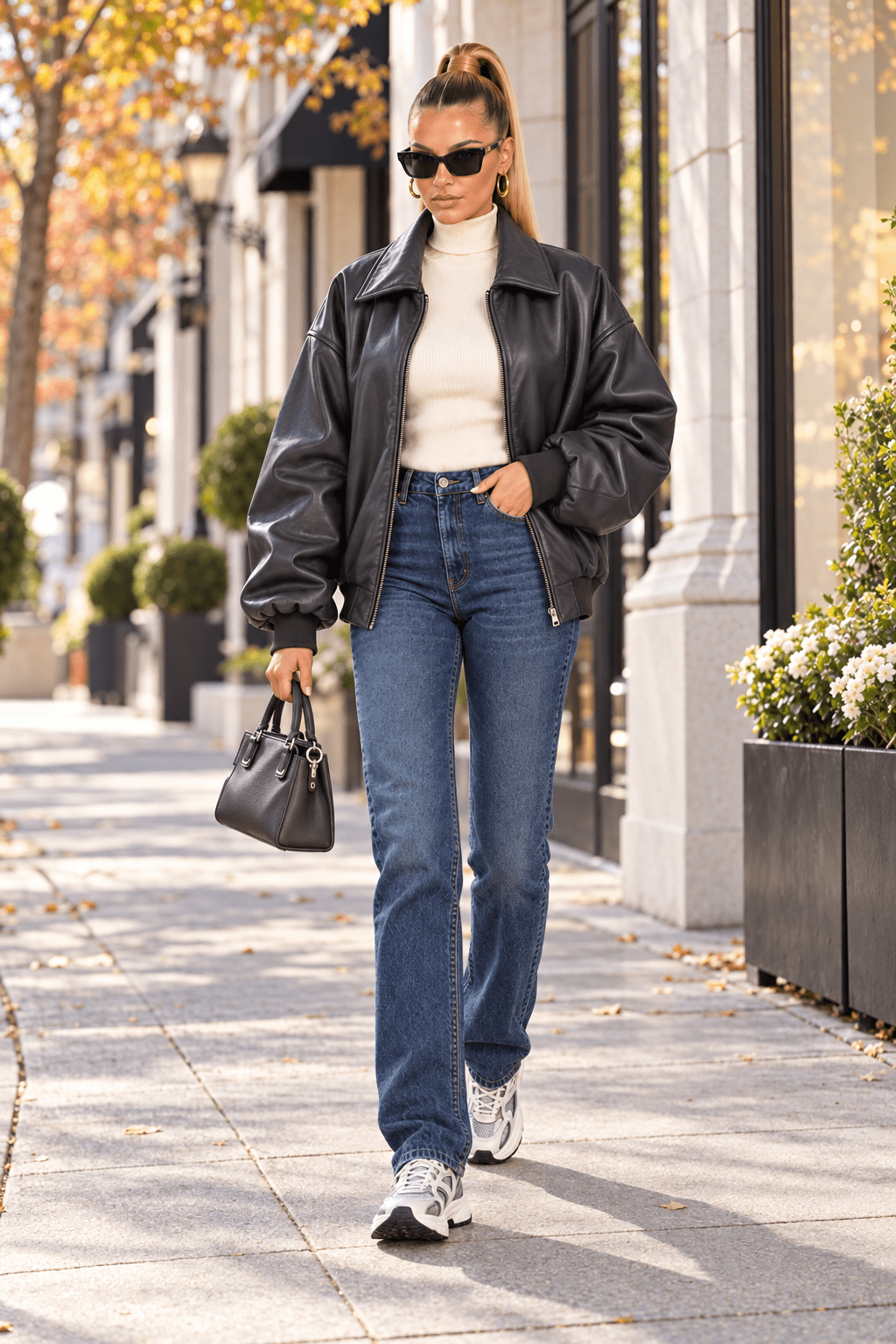 Zori Zip Up Dropped Shoulder Jacket - Robbi & Angel
