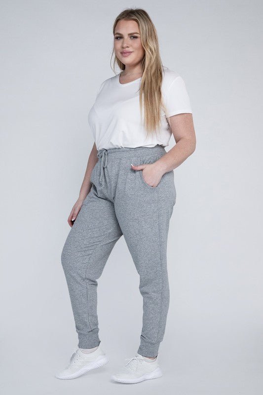 Plus-Size Jogger Pants - Robbi & Angel