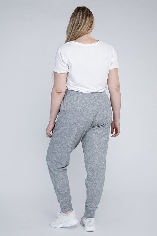 Plus-Size Jogger Pants - Robbi & Angel