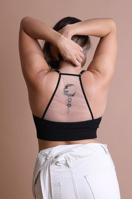 Dream Catcher Tattoo Bralette Plus - Robbi & Angel