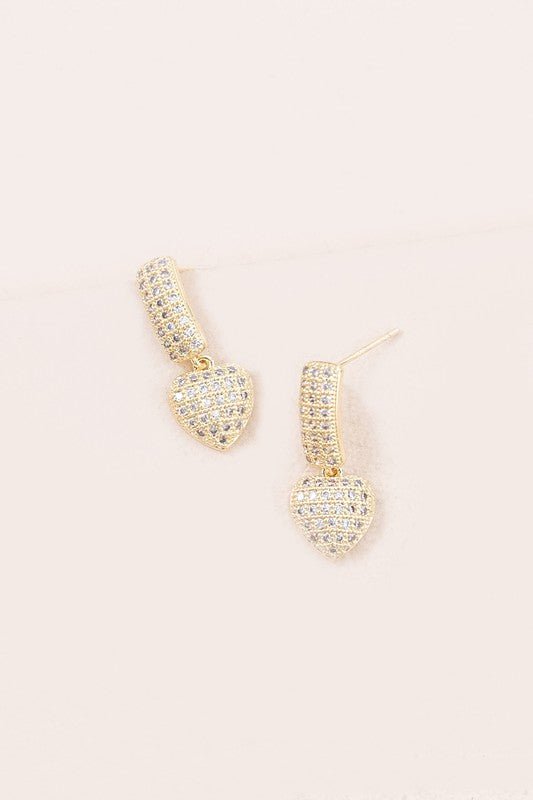 Amour Drop Earrings - Robbi & Angel