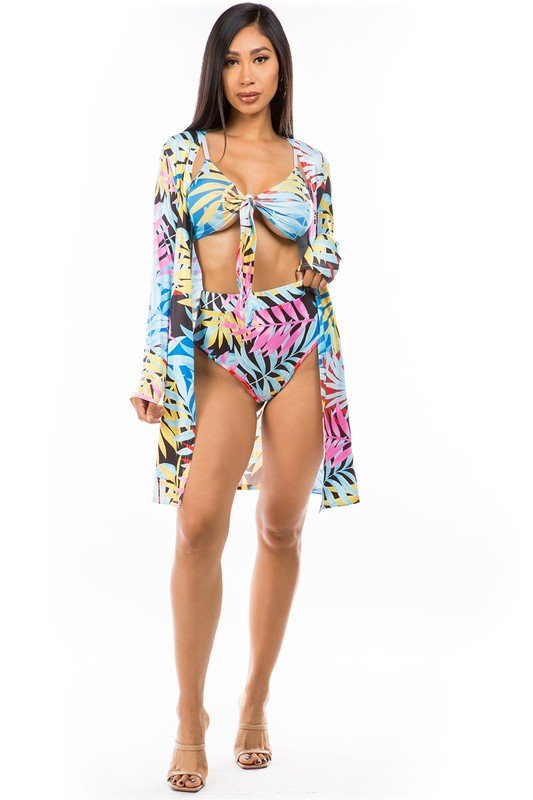 3PC SET SWIMWEAR