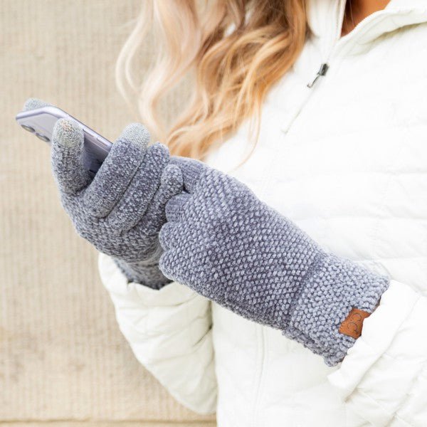 CC Chenille Touch Gloves - Robbi & Angel