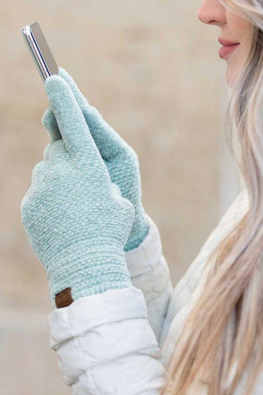 CC Chenille Touch Gloves - Robbi & Angel