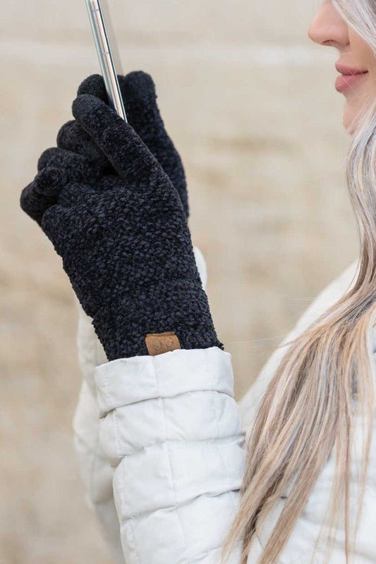 CC Chenille Touch Gloves - Robbi & Angel