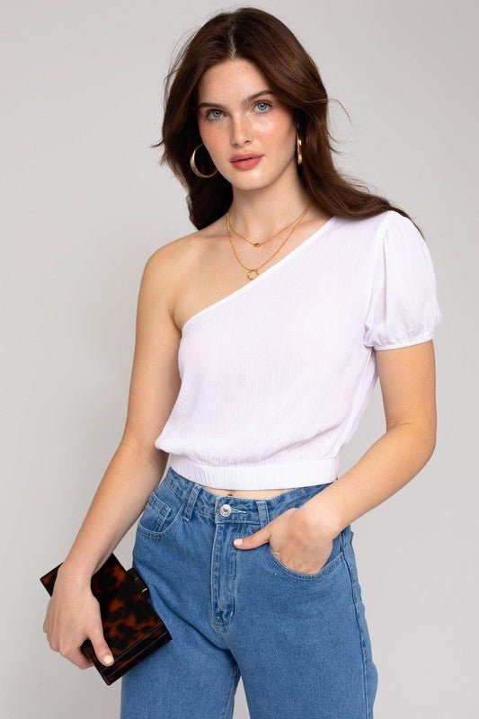 S/S One Shoulder Top - Robbi & Angel