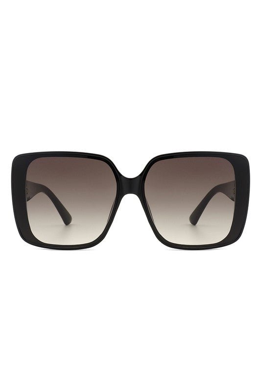 Square Retro Fashion Flat Top Women Sunglasses - Robbi & Angel